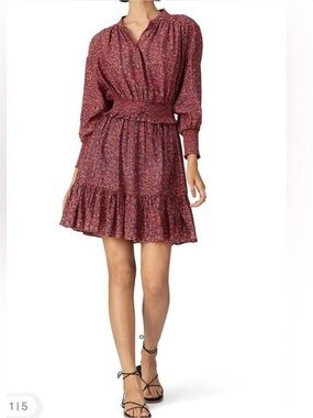 REBECCA MINKOFF floral print dress, size M